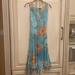 Komarov midi dress absolutely Handkerchief bottom